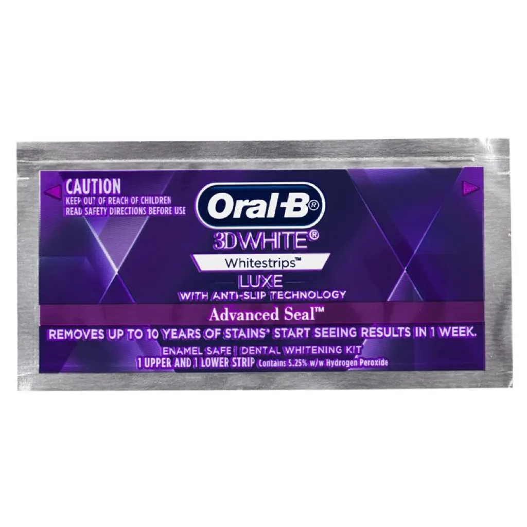 32321 oral b whitening strips application