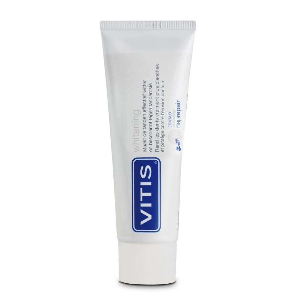 32325 vitis whitening tandpasta gebruik